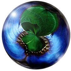 Blue And Green Sphere Glass Marble Stock Images Blue And Green Sphere Glass Marble Stock Images