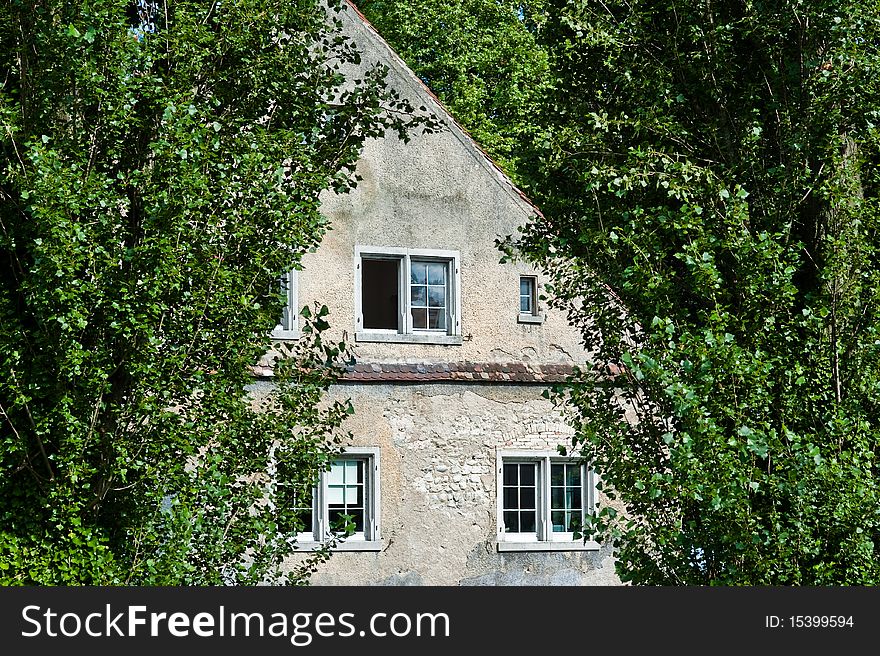 Old House Gable, Constance city, germany