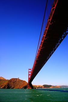 Golden Gate Bridge, San Francisco Royalty Free Stock Images Golden Gate Bridge, San Francisco Royalty Free Stock Images
