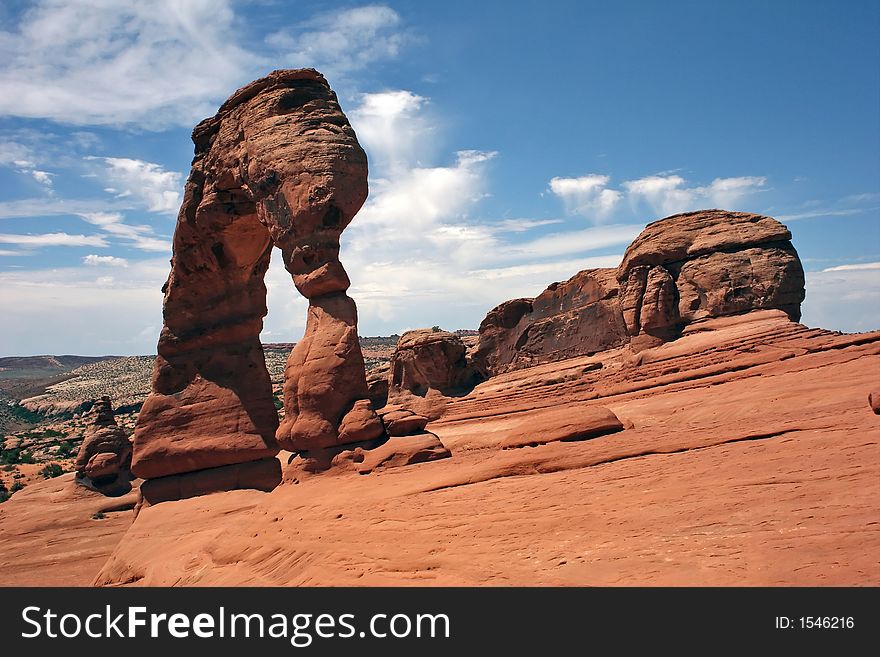 Delicate Arch, in Arches National Park, Utah
