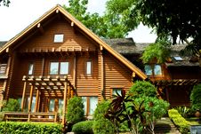 A Log Home Stock Photography A Log Home Stock Photography