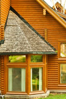 A Log Home Stock Photos A Log Home Stock Photos