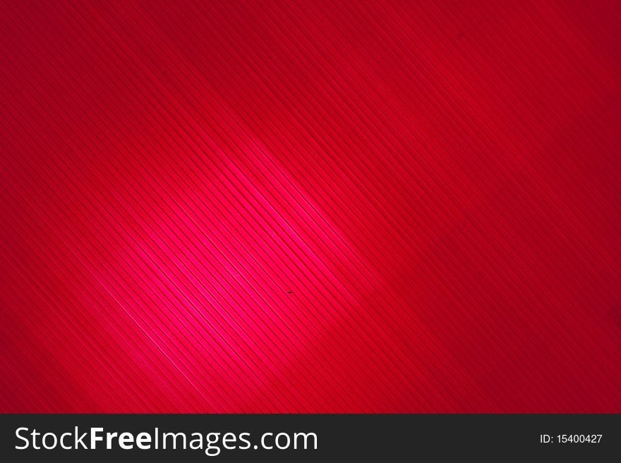 Lighting on red color background