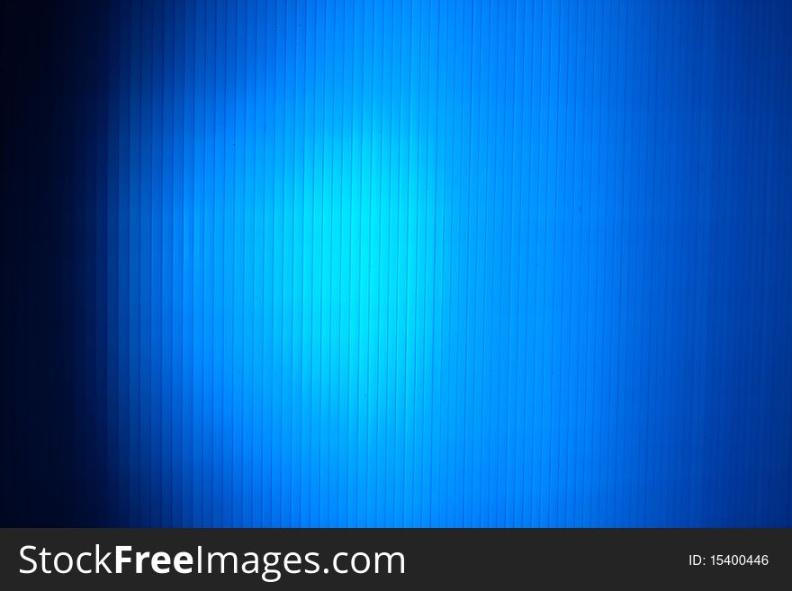 Lighting on the blue background