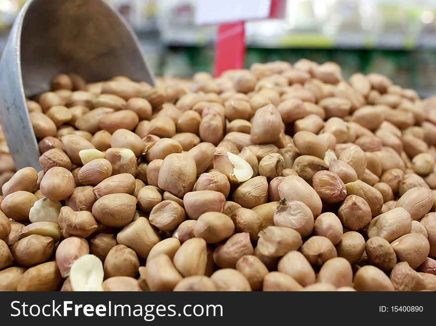 Peanut in market of Thailand. Peanut in market of Thailand