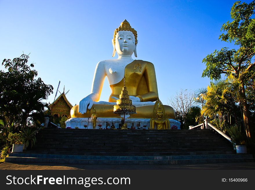 The buddha in north thailand