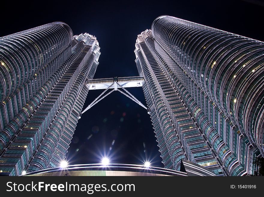 Petronas tower is one landmark of malaysia.