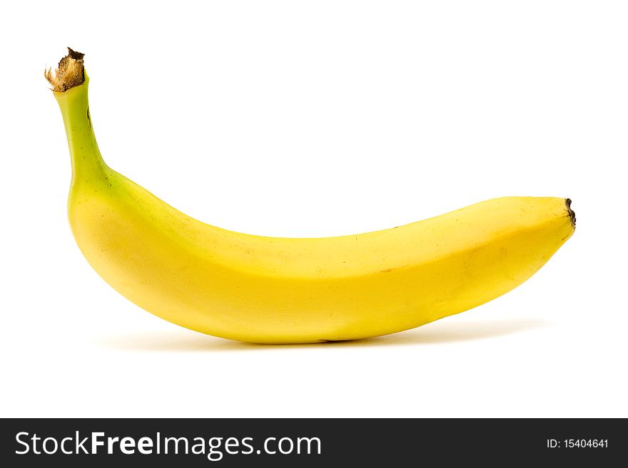 Very fresh banana isolated on white background. Very fresh banana isolated on white background