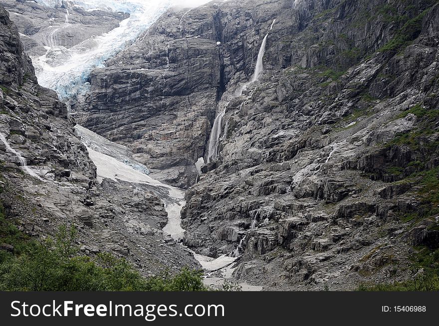 Kjenndalen Glacier, Norway