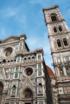 Piazza Del Duomo, Florence Royalty Free Stock Photography Piazza Del Duomo, Florence Royalty Free Stock Photography