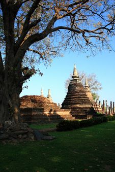 Sukhothai Historical Park In Thailand Stock Images Sukhothai Historical Park In Thailand Stock Images