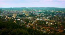 View The City From A Bird S Eye Royalty Free Stock Photo View The City From A Bird S Eye Royalty Free Stock Photo