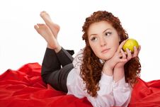 Apple Story Stock Photography Apple Story Stock Photography