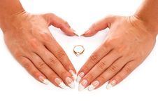 Hands And Ring Royalty Free Stock Photos Hands And Ring Royalty Free Stock Photos