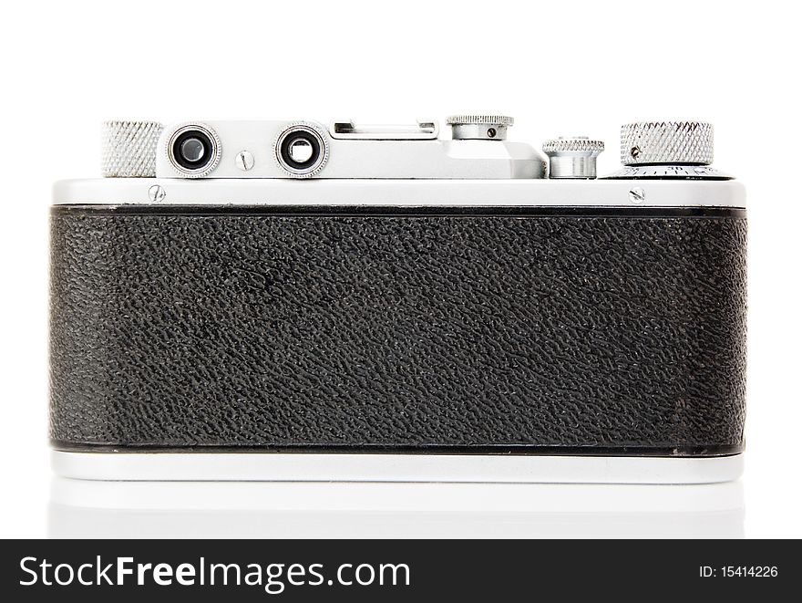 Vintage Camera isolated on white