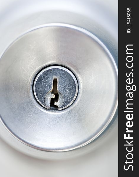 Close up image of doorknob. Close up image of doorknob.