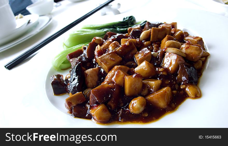 Mapo tofu,the most famous chinese dish. Mapo tofu,the most famous chinese dish