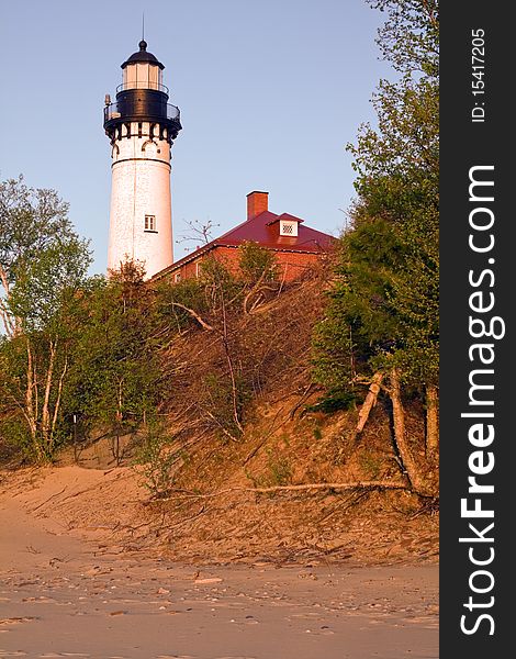 Late Afternoon By Au Sable Light Station