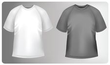 Free Two T-shirts. Royalty Free Stock Images - 15421159