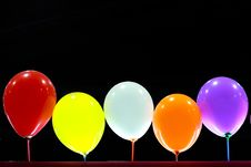 Multicolored Balloons Stock Image Multicolored Balloons Stock Image
