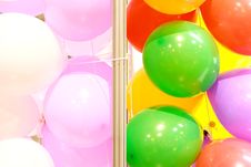 Multicolored Balloons Royalty Free Stock Image