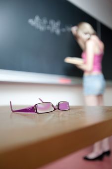 Pretty Young College Student Royalty Free Stock Photo Pretty Young College Student Royalty Free Stock Photo