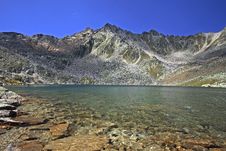 Lake Above Sölden Royalty Free Stock Photo Lake Above Sölden Royalty Free Stock Photo