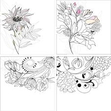 Set 9, Floral Background Royalty Free Stock Photos Set 9, Floral Background Royalty Free Stock Photos