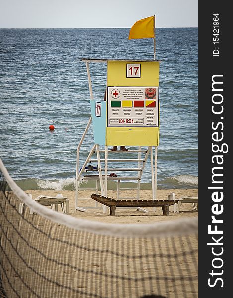 Obsession For The Lifeguard In The Sea