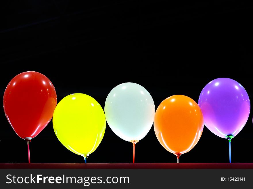 Multicolored Balloons