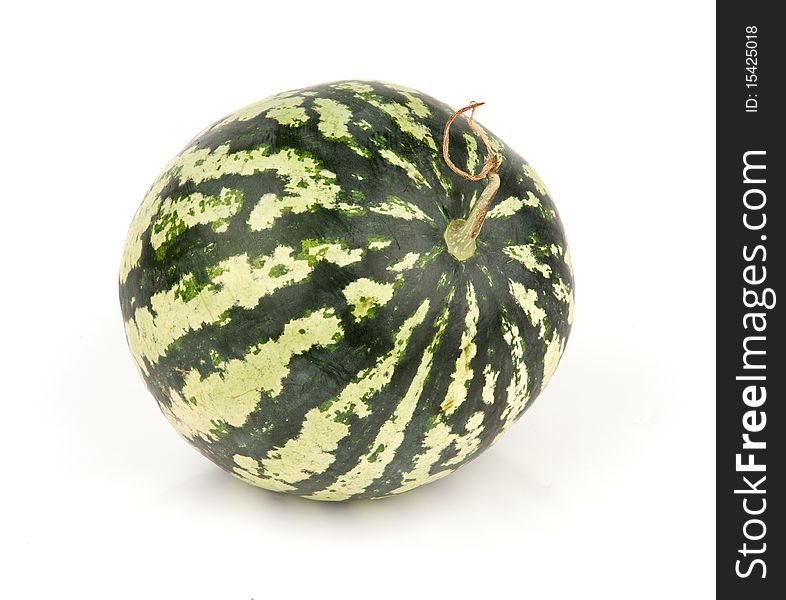 Fresh watermelon isolated on a white background