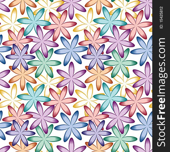 Seamless flower pattern