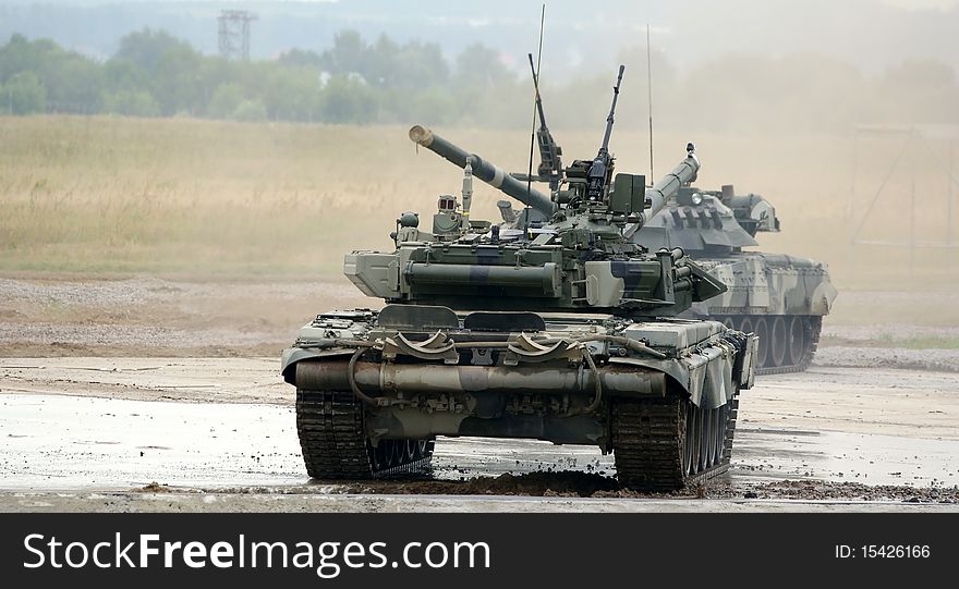 T-90 is a Russian main battle tank