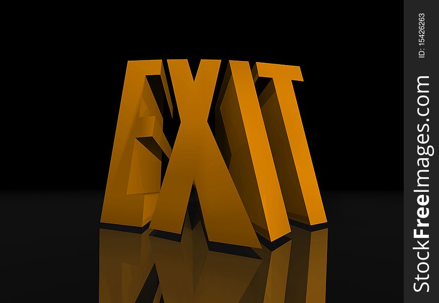 Exit Sign