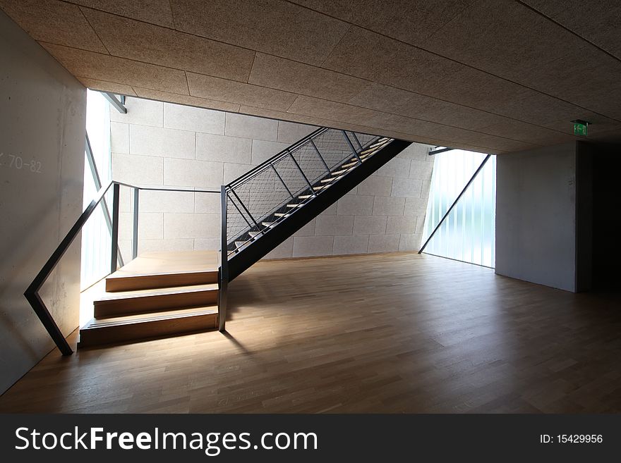 Interior of modern sport arena