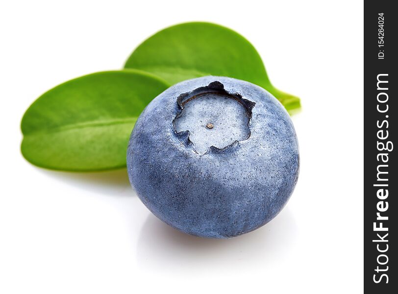 Berry blueberry with leaf. Fruity still life for organic healthy food, isolated on white background. Berry blueberry with leaf. Fruity still life for organic healthy food, isolated on white background.