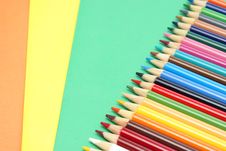 Pencil Crayons Stock Photography