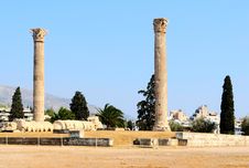 Temple Of Zeus Royalty Free Stock Photos