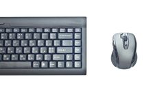 Black Keyboard And Mouse Royalty Free Stock Photos