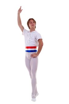 Young Man Dancing Ballet Stock Images Young Man Dancing Ballet Stock Images