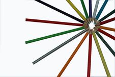 Colour Pencils Royalty Free Stock Photos Colour Pencils Royalty Free Stock Photos