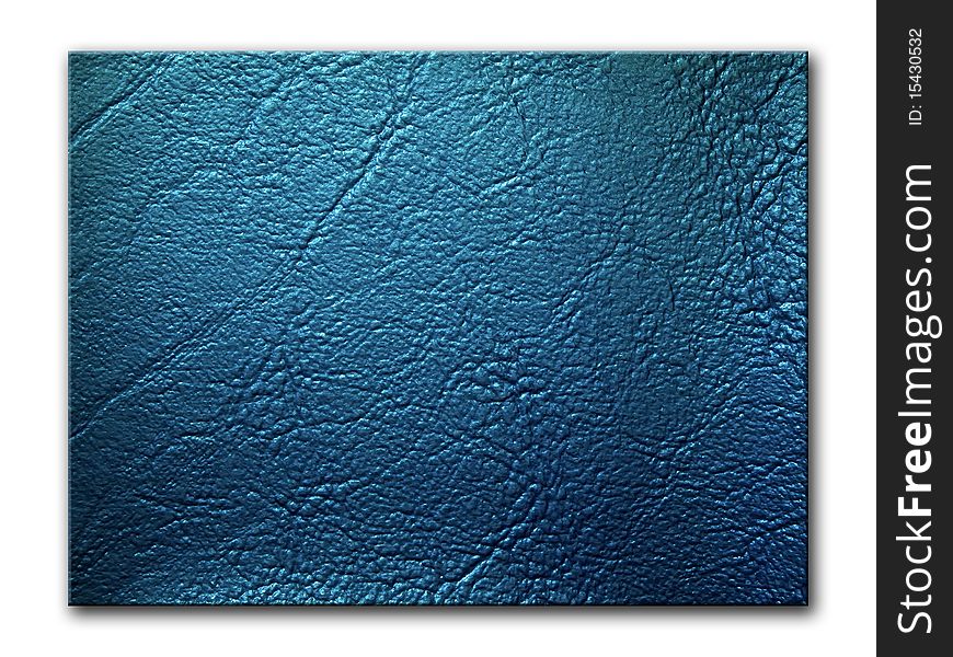 Texture of dark blue leatherette background