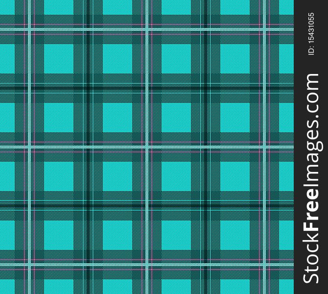 Green Scottish Pattern