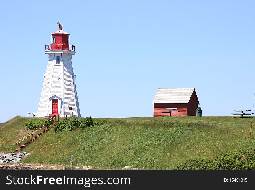 Mullahand light house on Campobello Island, Canada