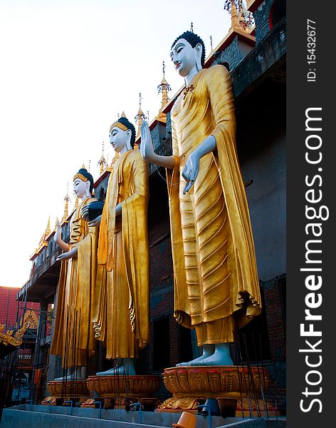 Golden Buddha Image of Thailand