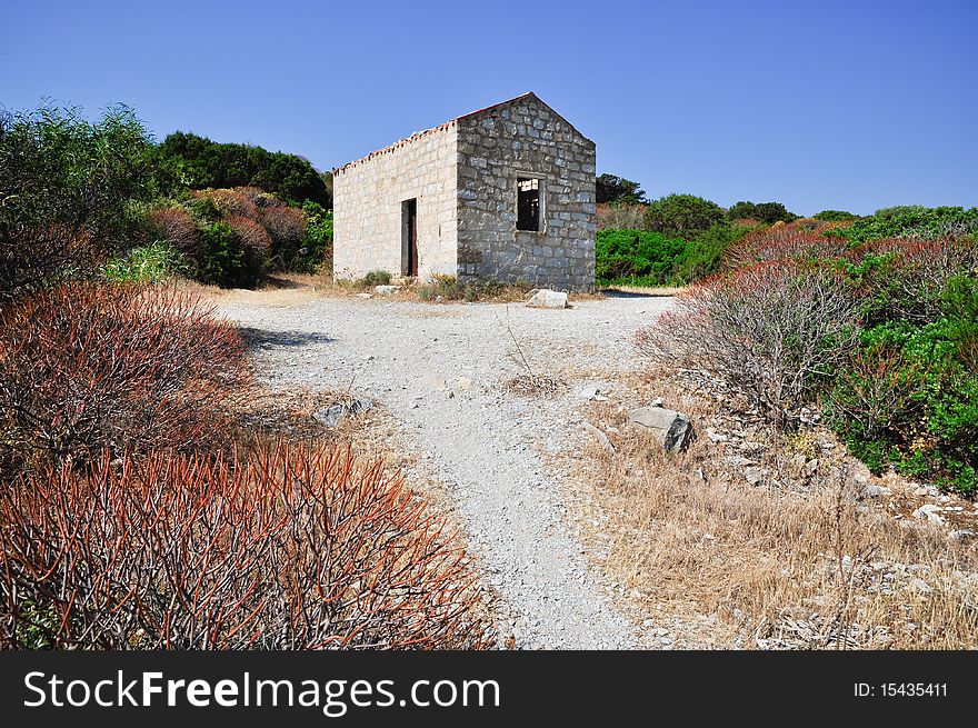 Old stone house in Sardinia, Italy. Old stone house in Sardinia, Italy.