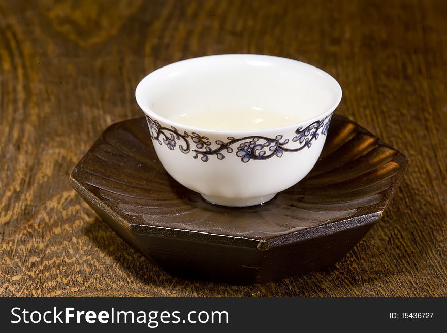 A chinese traditional tea cup. A chinese traditional tea cup