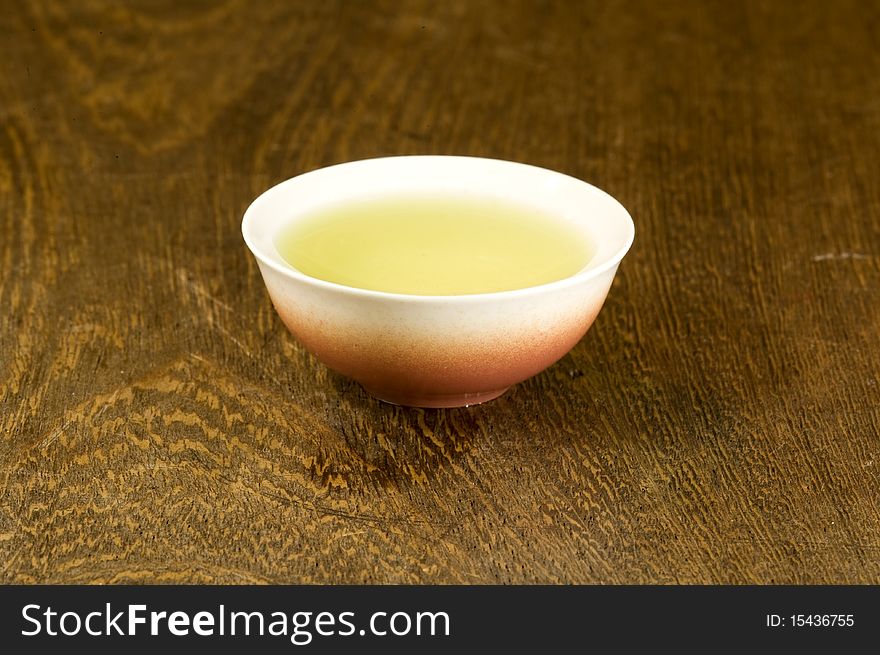 A single chinese tea cup