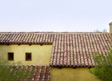 Old Roof Top Tiles On Old Home In Tuscany Stock Photo Old Roof Top Tiles On Old Home In Tuscany Stock Photo