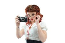 A Pretty Pin Up Girl Royalty Free Stock Photos A Pretty Pin Up Girl Royalty Free Stock Photos